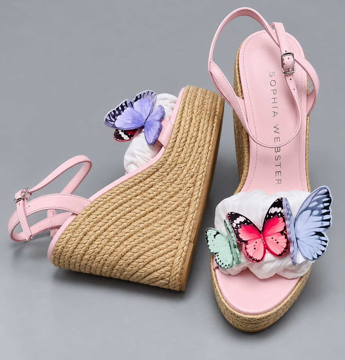 Sophia Webster Butterfly Wedges