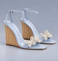 Sophia Webster Pink Butterfly Wedges