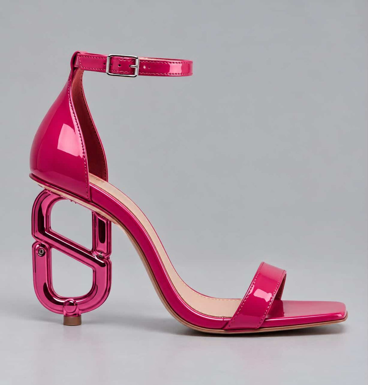 Schutz Pink Sculptural Heels