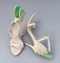 Sophia Webster Mint Butterfly Wing Heels